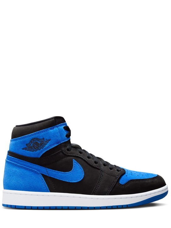Nike: Sneakers Air Jordan 1 Retro High OG - Negro/Azul - men_0 | Luisa Via Roma