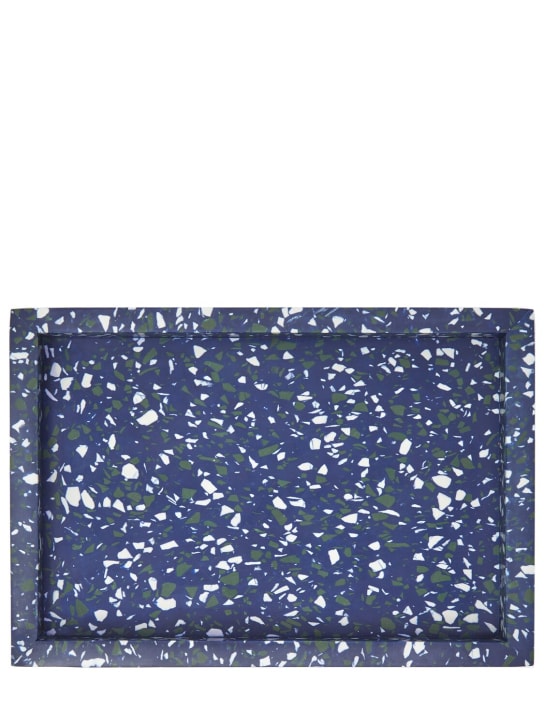 The Conran Shop: Blue Terazzo desk tray - Blue - ecraft_2 | Luisa Via Roma
