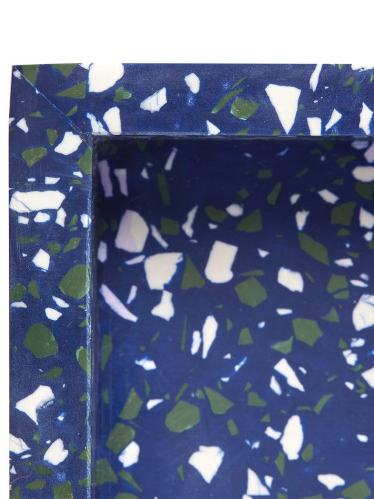 The Conran Shop: Blue Terazzo desk tray - Blue - ecraft_3 | Luisa Via Roma