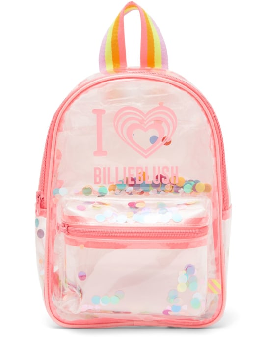 Billieblush: PVC backpack w/ glitter - kids-girls_0 | Luisa Via Roma