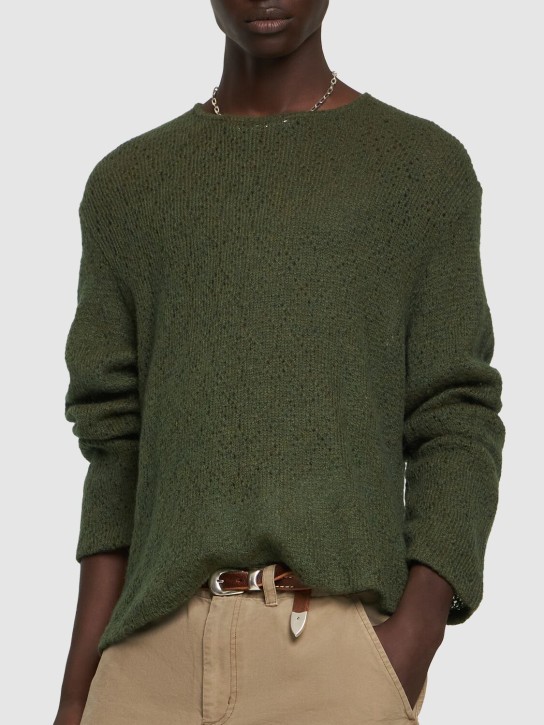 Our Legacy: Leather belt - Brown - men_1 | Luisa Via Roma