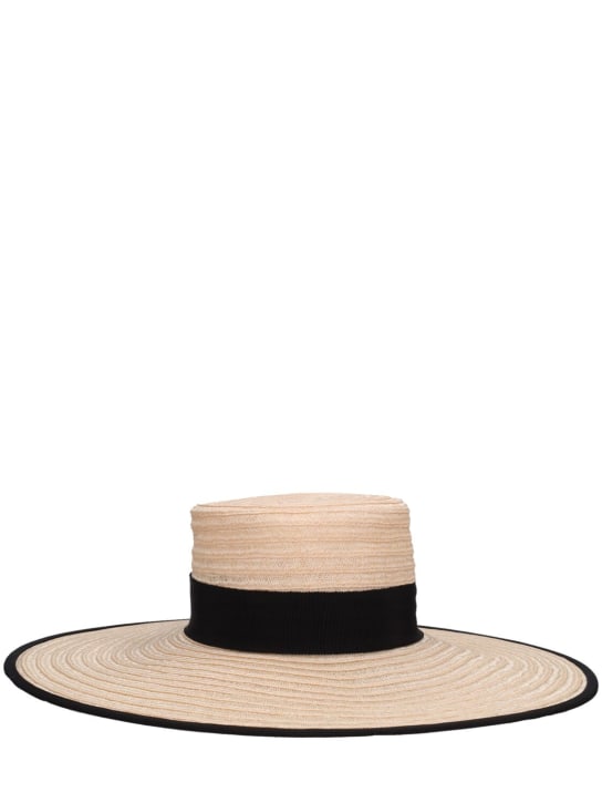 Destree: Chapeau en paille Annie - Beige - women_0 | Luisa Via Roma