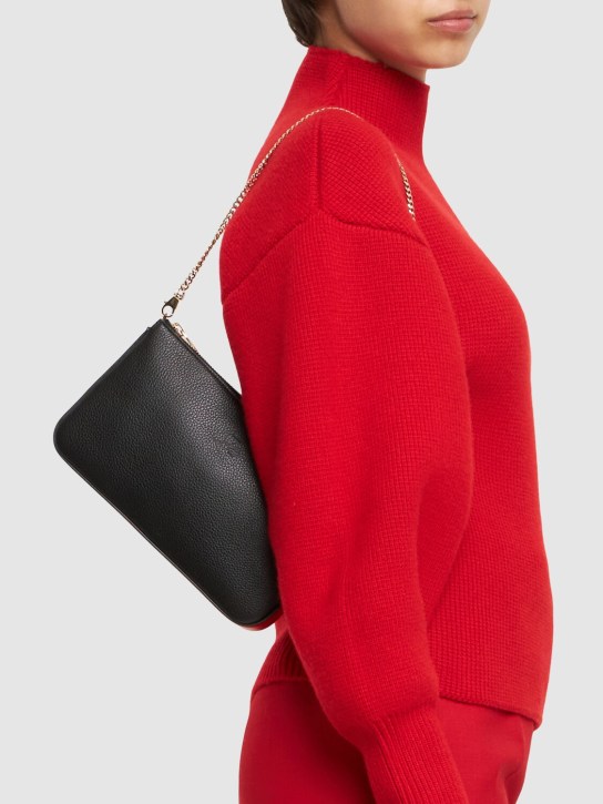 Christian Louboutin: Loubila leather shoulder bag - Black - women_1 | Luisa Via Roma