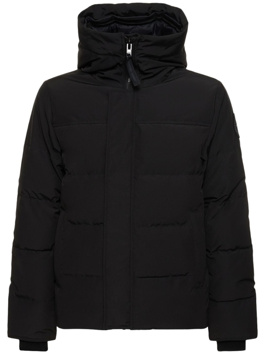 Canada Goose: Macmillan混棉羽绒服 - men_0 | Luisa Via Roma