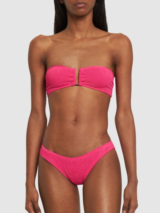 Bond Eye: Blake bandeau bikini top - Pink - women_1 | Luisa Via Roma