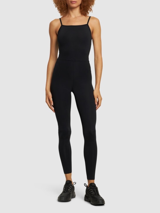 Girlfriend Collective: The Unitard jumpsuit - Black - women_1 | Luisa Via Roma