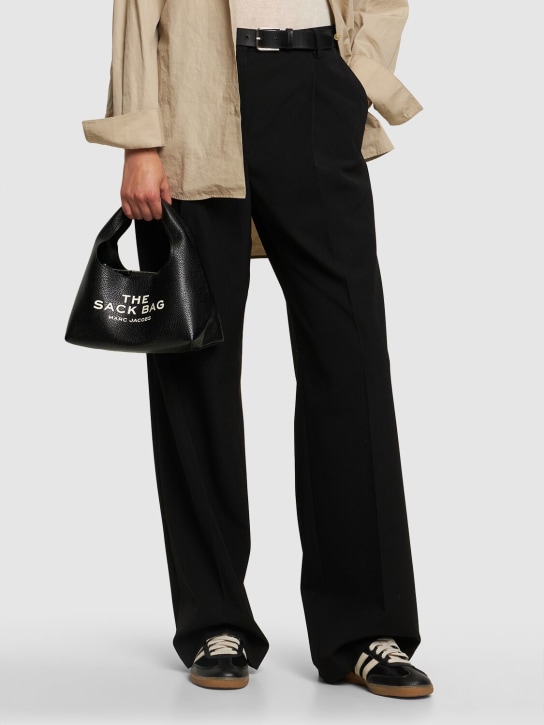 Marc Jacobs: The Mini Sack top handle bag - Black - women_1 | Luisa Via Roma