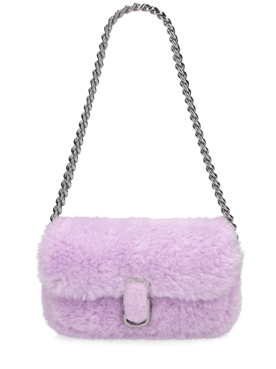 Marc Jacobs: The Mini J Marc chain shoulder bag - Lilac - women_0 | Luisa Via Roma