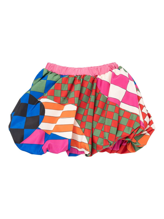 Pucci: Gonna in taffetà stampata - kids-girls_0 | Luisa Via Roma