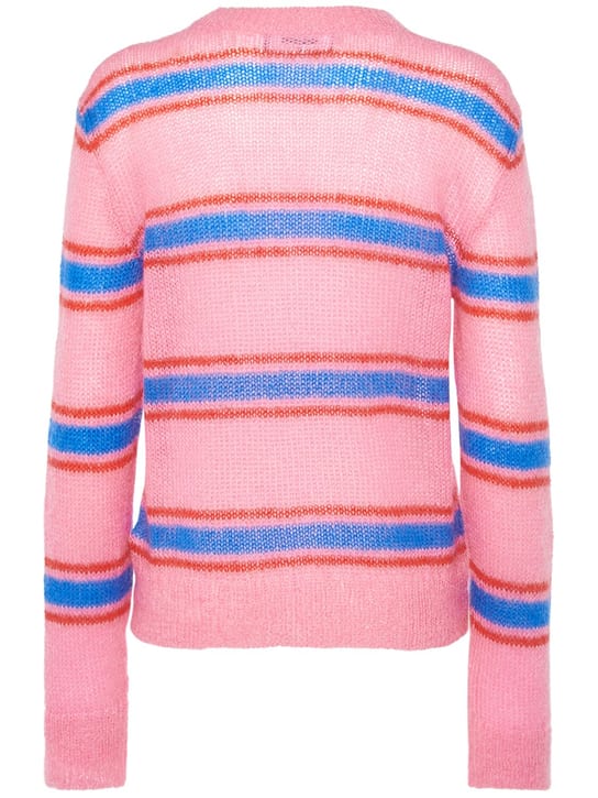 Veste Crop Marque MARK EISEN - Taille US 10 - Couleur Kaki/orange - Mélange Mohair - Occasion Très Bon état