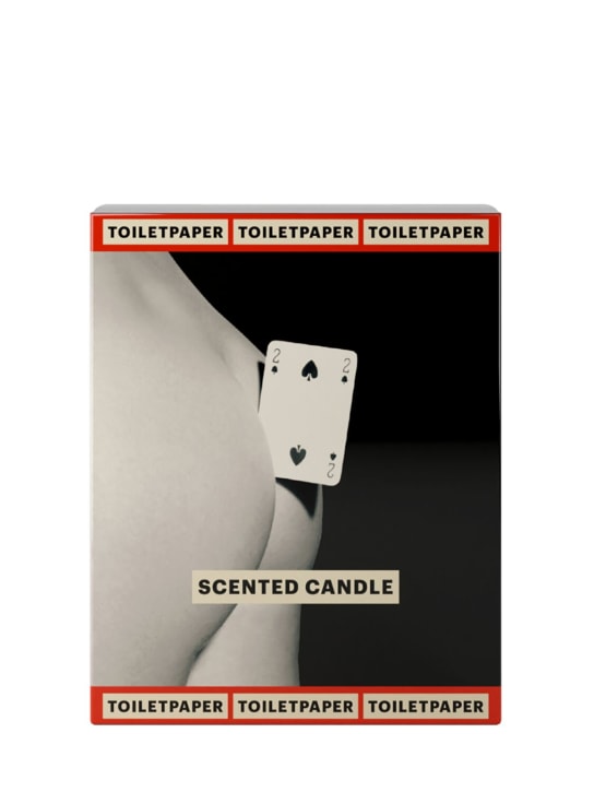 Toiletpaper Beauty: 200g Two of Spades scented candle - Black/White - beauty-men_0 | Luisa Via Roma