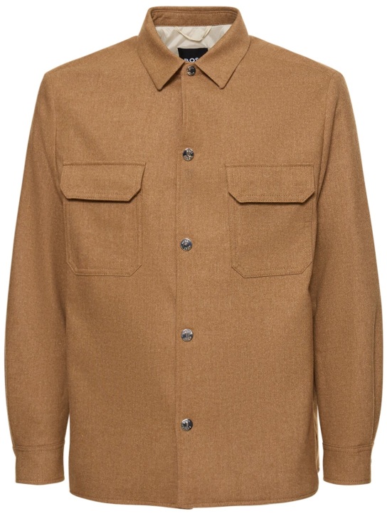Veste Chemise doublée Sherpa pour Homme Manteau à Carreaux doublé de Fourrure pour Homme, Chemise boutonnée Tartan Outwear