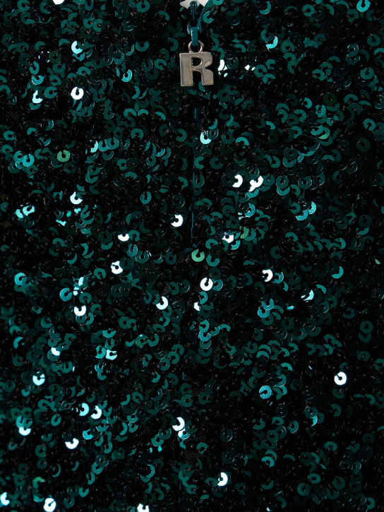 Rotate: Tuta con paillettes - Verde - women_3 | Luisa Via Roma