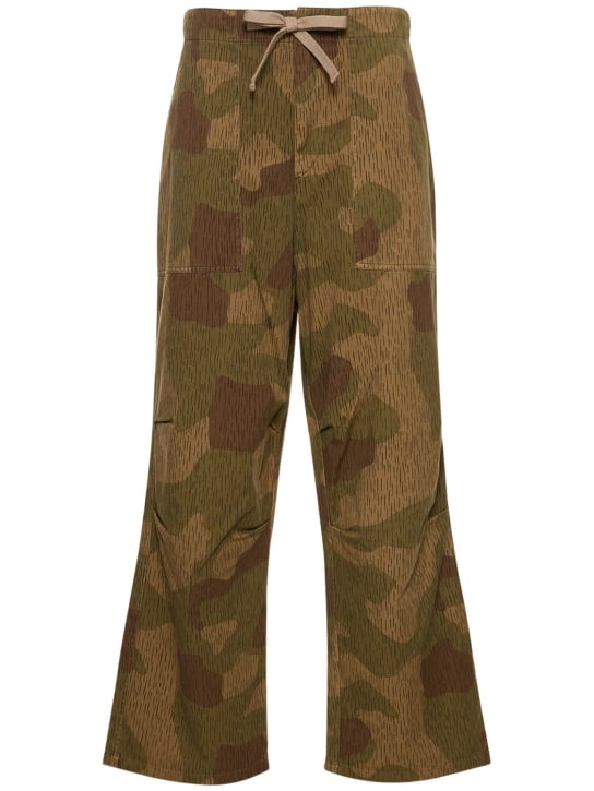 Moncler Genius: Moncler x Palm Angels cargo pants - Brown - women_0 | Luisa Via Roma