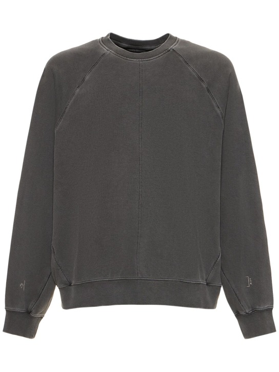 Converse: A-Cold-Wall* cotton fleece sweatshirt - Black - men_0 | Luisa Via Roma