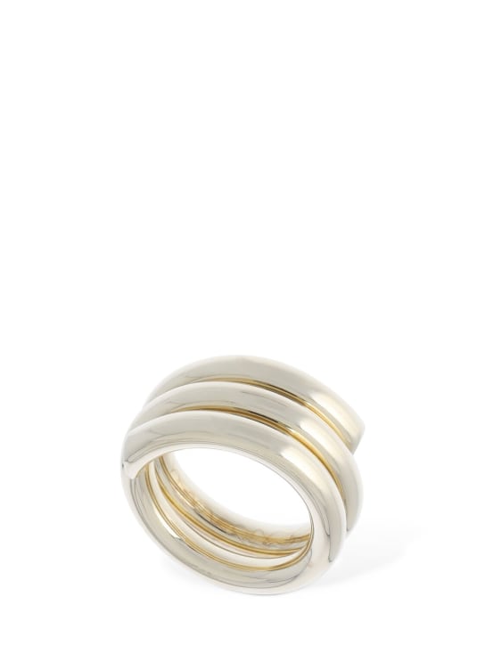 Jennifer Fisher: The Lilly coil ring - Gold - women_0 | Luisa Via Roma