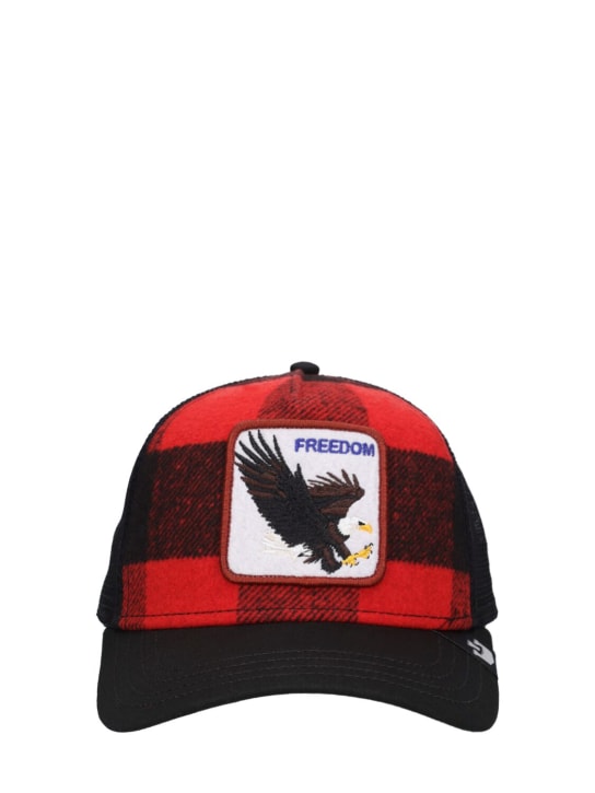 Goorin Bros: Ski Free trucker hat - Kırmızı/Siyah - men_0 | Luisa Via Roma