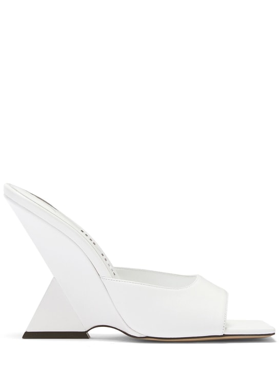 The Attico: 105mm Cheope leather mules - women_4 | Luisa Via Roma