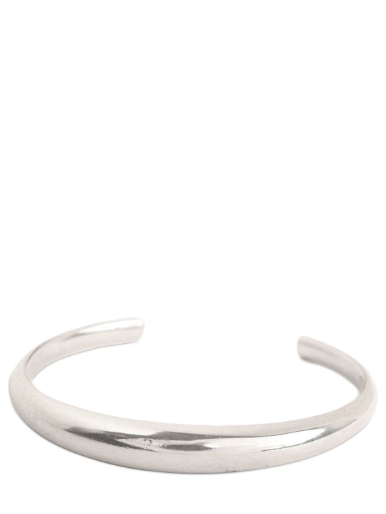 Isabel Marant: Rigid cuff bracelet - Silver - women_0 | Luisa Via Roma