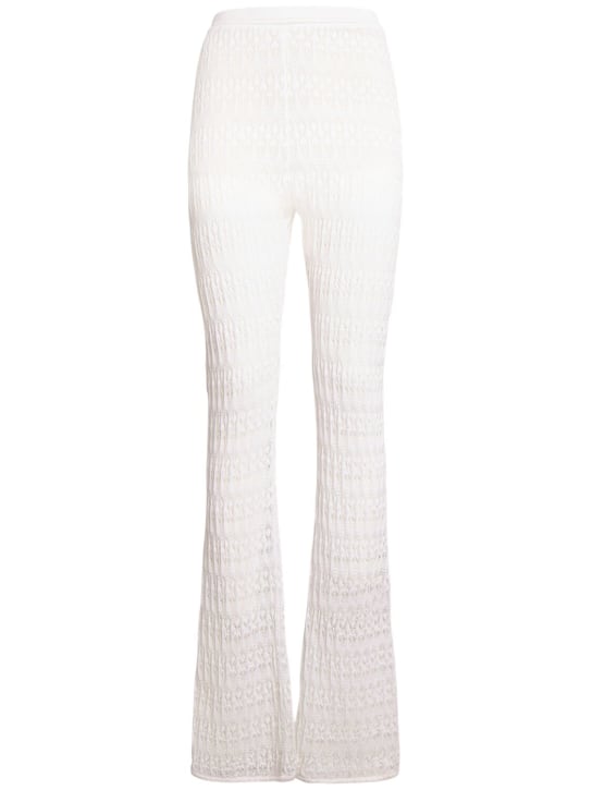 Isabel Marant: Palmi cotton blend pants - women_0 | Luisa Via Roma