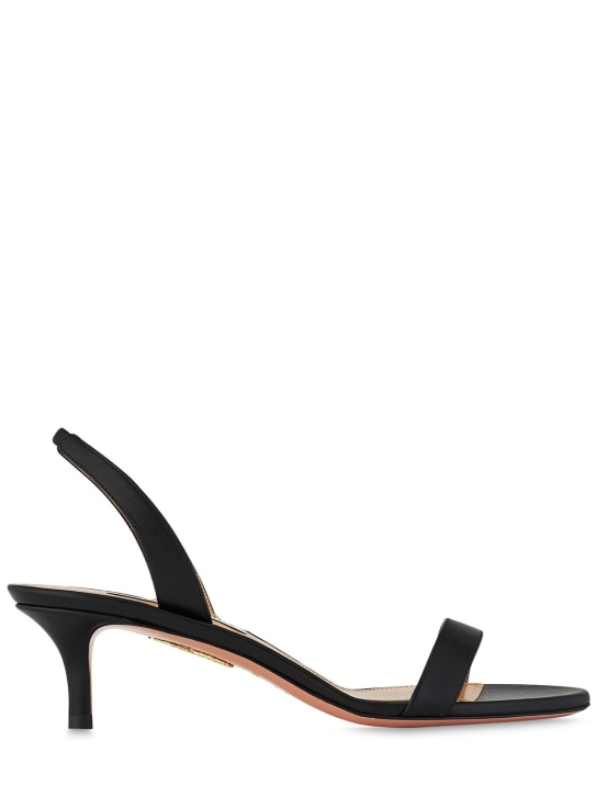 50mm so nude leather slingback sandals - Aquazzura - Women | Luisaviaroma