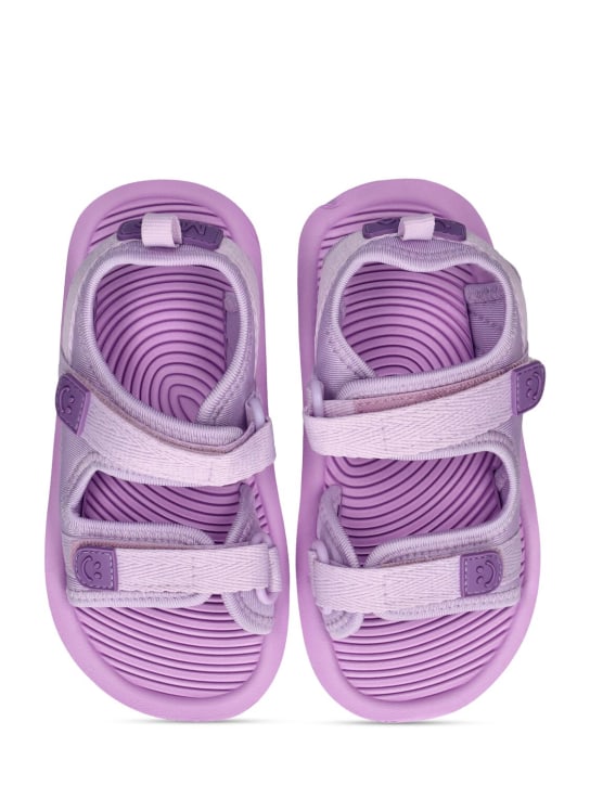 Molo: Logo凉鞋 - 浅紫色 - kids-girls_1 | Luisa Via Roma