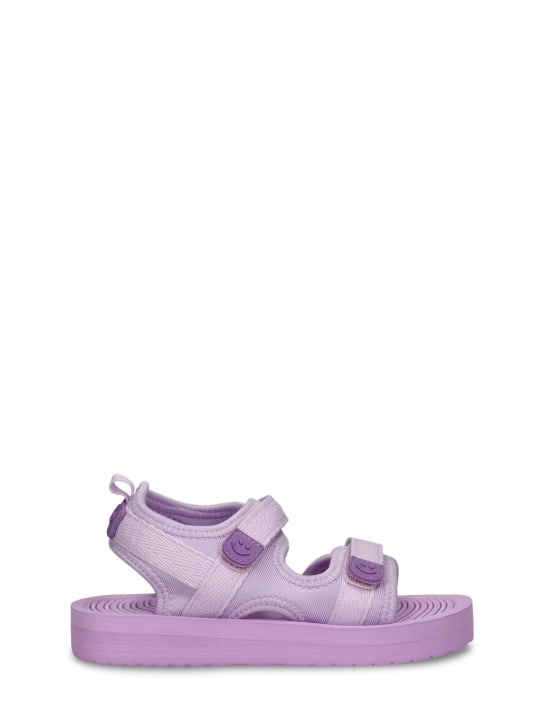 Molo: Logo凉鞋 - 浅紫色 - kids-girls_0 | Luisa Via Roma