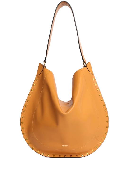 Isabel Marant: Oskan Hobo soft leather tote bag - Doğal - women_0 | Luisa Via Roma