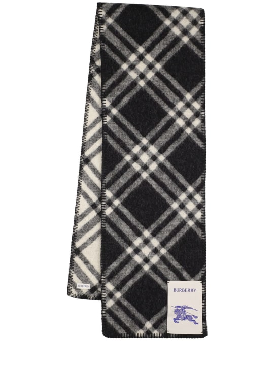 Burberry: Karierter Wollschal „EKD“ - men_0 | Luisa Via Roma