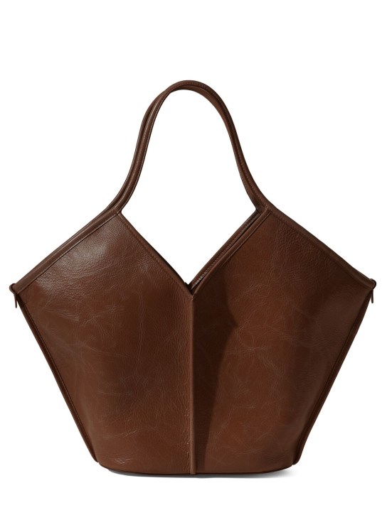 Hereu: Calella distressed leather tote bag - women_0 | Luisa Via Roma