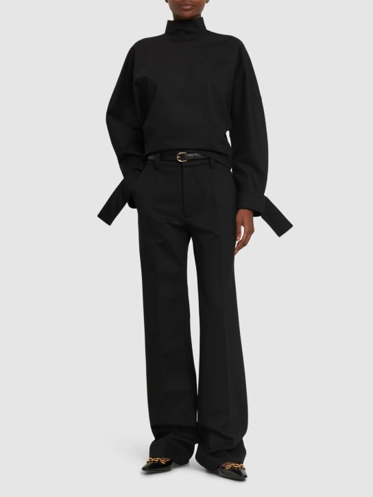 Victoria Beckham: ストレートテーラードパンツ - women_1 | Luisa Via Roma