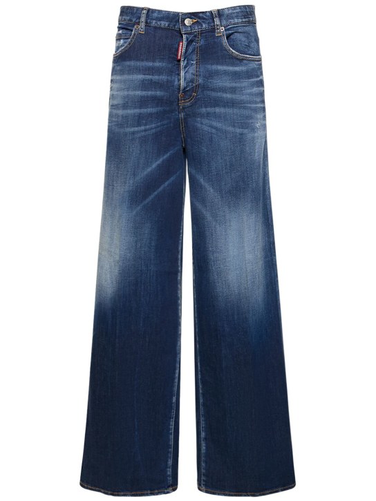 Dsquared2: Jeans aus Baumwolldenim „Traveller“ - Blau - women_0 | Luisa Via Roma