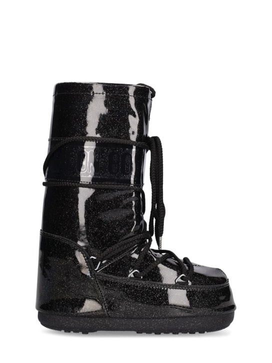 Moon Boot: Stivali da neve Icon in nylon - Nero - kids-girls_0 | Luisa Via Roma