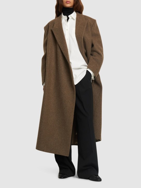 The Row: Dhani wool double breast coat - women_1 | Luisa Via Roma