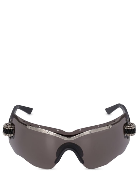 Kuboraum Berlin: E15 Mask Ruthenium sunglasses - women_0 | Luisa Via Roma