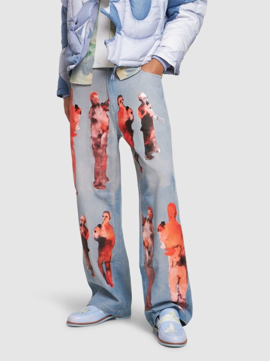 KidSuper Studios: Printed multicolor loafers - men_1 | Luisa Via Roma