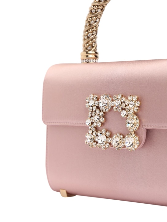 Roger Vivier: Mini Envelope サテントップハンドルバッグ - women_2 | Luisa Via Roma