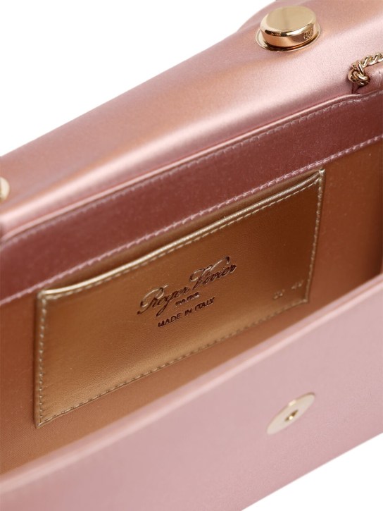 Roger Vivier: Mini Envelope サテントップハンドルバッグ - women_4 | Luisa Via Roma