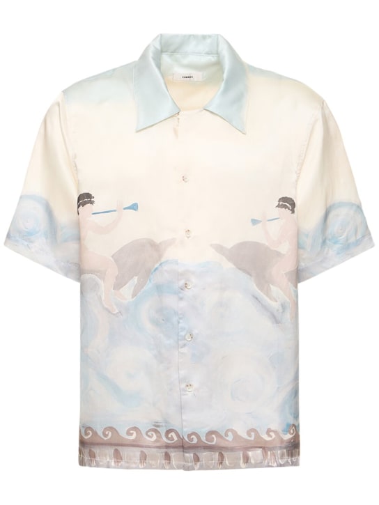 Commas: Ocean ボクシーシャツ - ピンク - men_0 | Luisa Via Roma