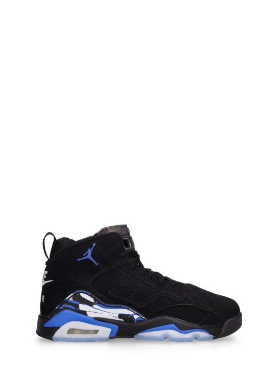 Nike: Sneakers Jumpman 3-Peat - Noir/Bleu Roi - kids-boys_0 | Luisa Via Roma