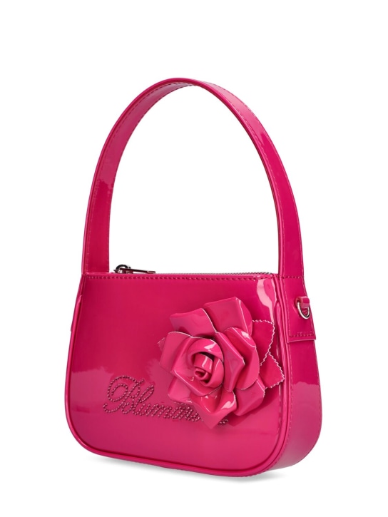 Blumarine: Borsa in vernice - Very Berry - women_3 | Luisa Via Roma