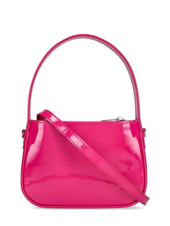 Blumarine: Borsa in vernice - Very Berry - women_5 | Luisa Via Roma