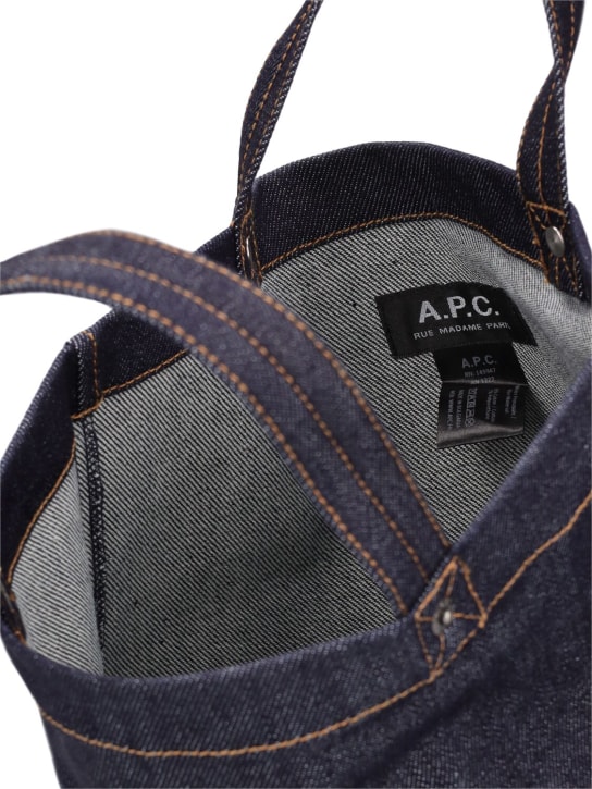 A.P.C.: Mini Thai denim tote bag - women_5 | Luisa Via Roma
