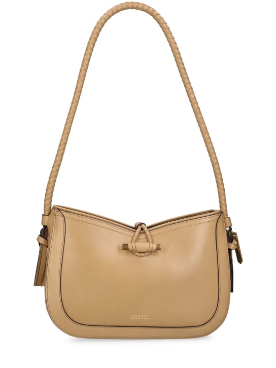 Isabel Marant: Vigo leather shoulder bag - Toffee - women_0 | Luisa Via Roma