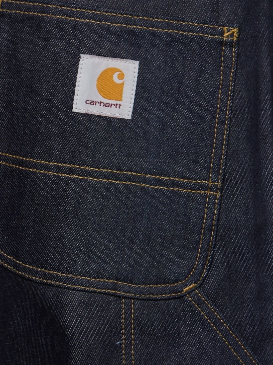 Carhartt WIP: Smith single knee denim jeans - Blue Rigid - men_3 | Luisa Via Roma