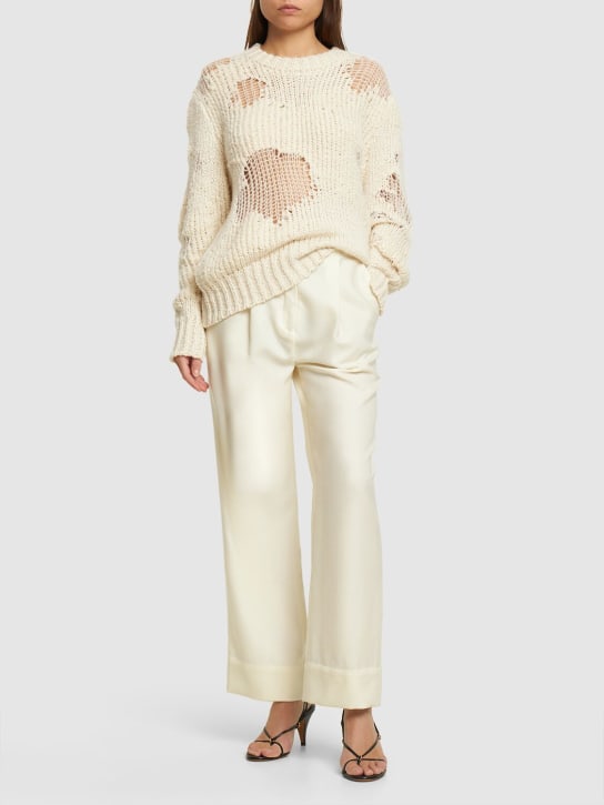 Interior: Pantalon en laine The Man's Suit - Batter - women_1 | Luisa Via Roma