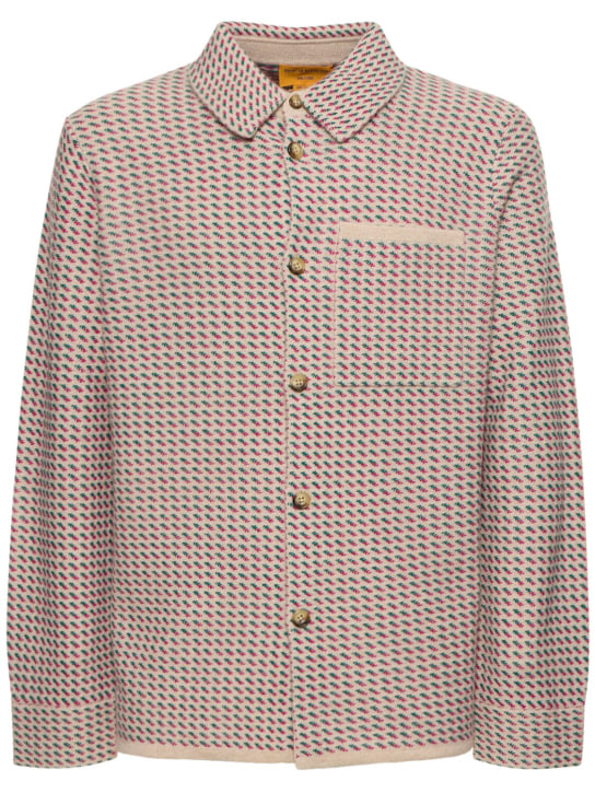 Guest In Residence: The Tweed Work cashmere shirt - Multicolor - men_0 | Luisa Via Roma