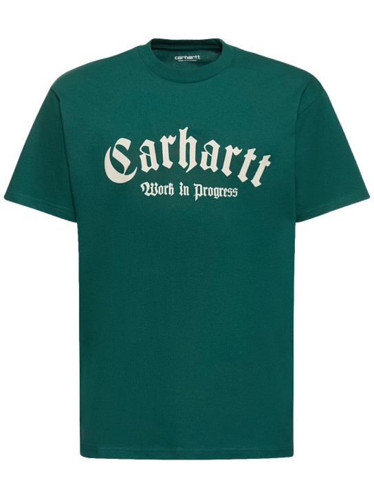 Carhartt WIP: T-shirt à manches courtes Onyx - men_0 | Luisa Via Roma