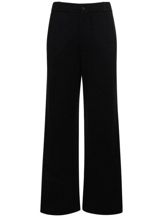 Guest In Residence: Tailored cashmere pants - Black - women_0 | Luisa Via Roma