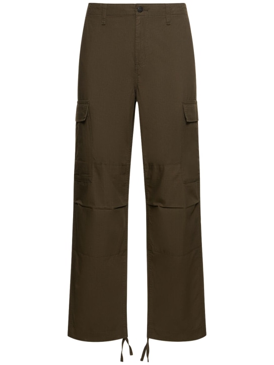 Carhartt WIP: Columbia低腰标准版型工装裤 - 松柏绿 - men_0 | Luisa Via Roma